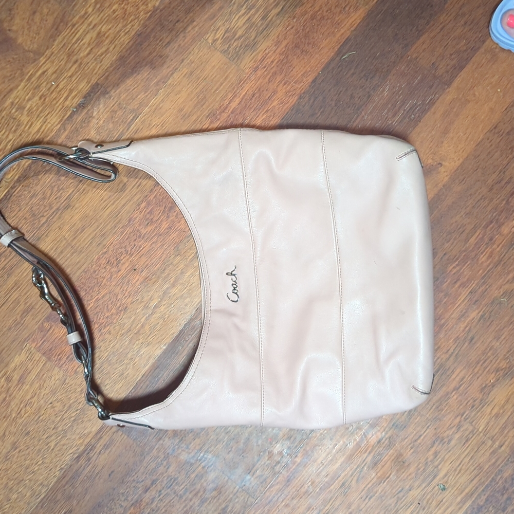 Pink coach purse